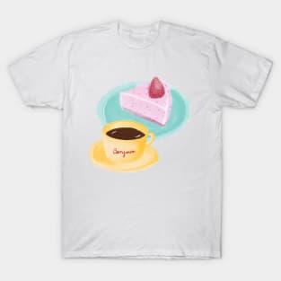 French cafe patisserie T-Shirt